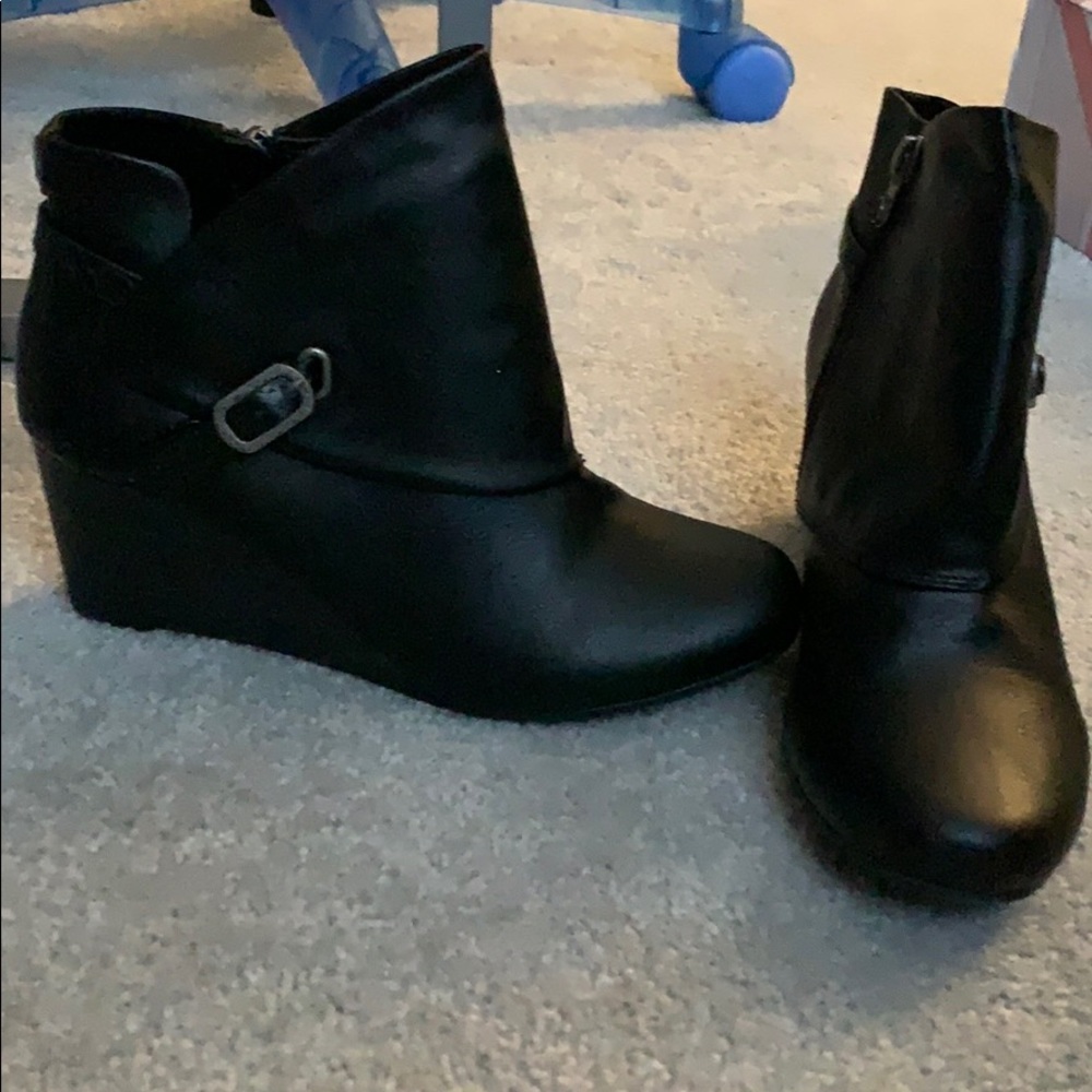 Black booties